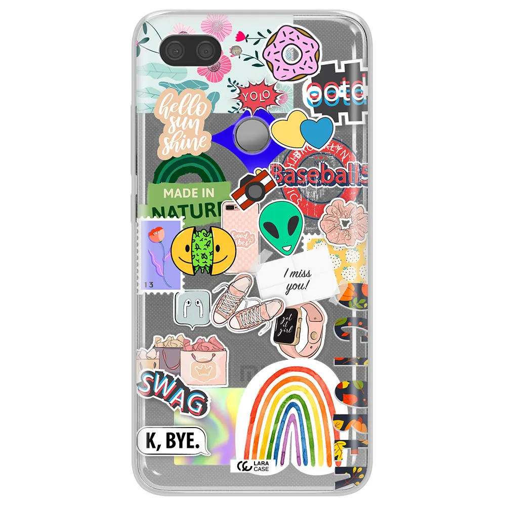 I Miss You Xiaomi Mi 8 Lite Clear TPU Case