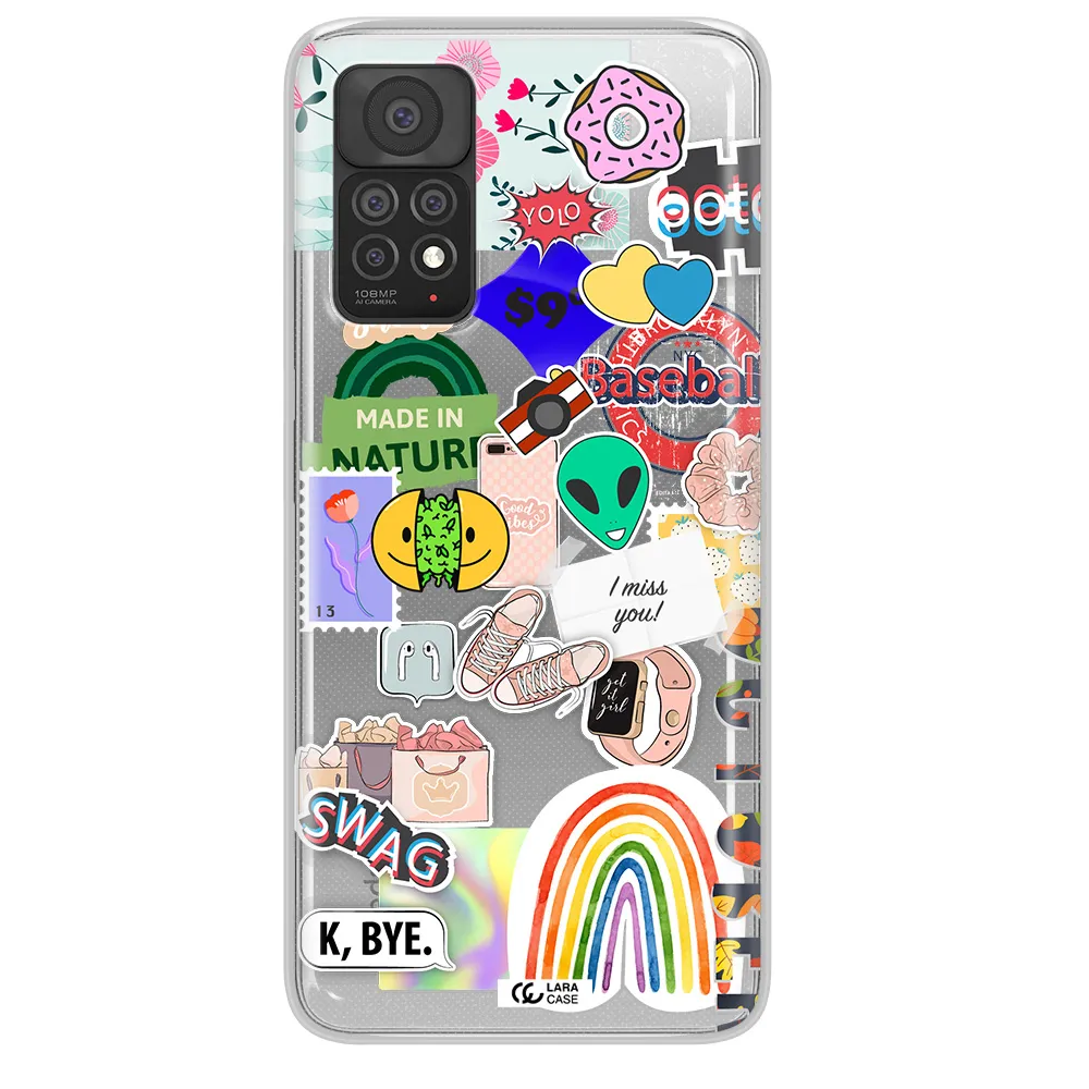 I Miss You Xiaomi Note 11 Pro Clear TPU Case