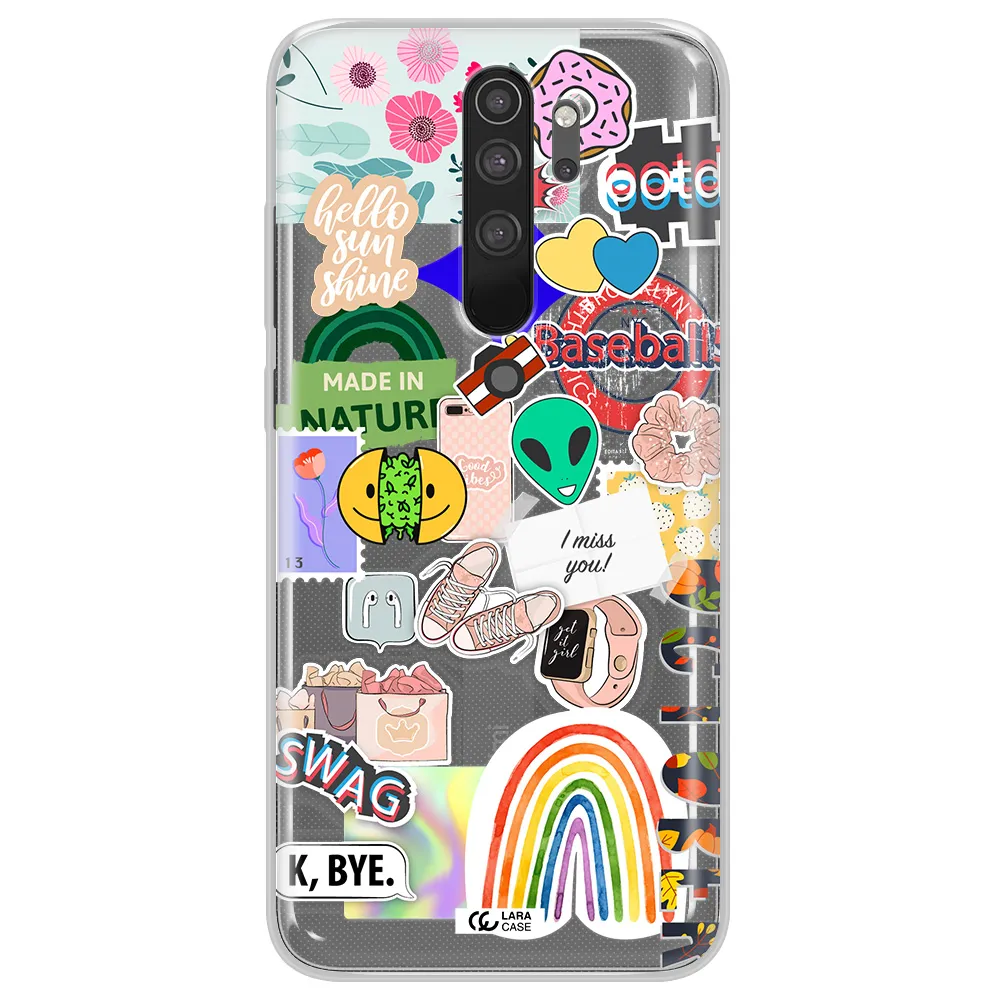 I Miss You Xiaomi Note 8 Pro Clear TPU Case