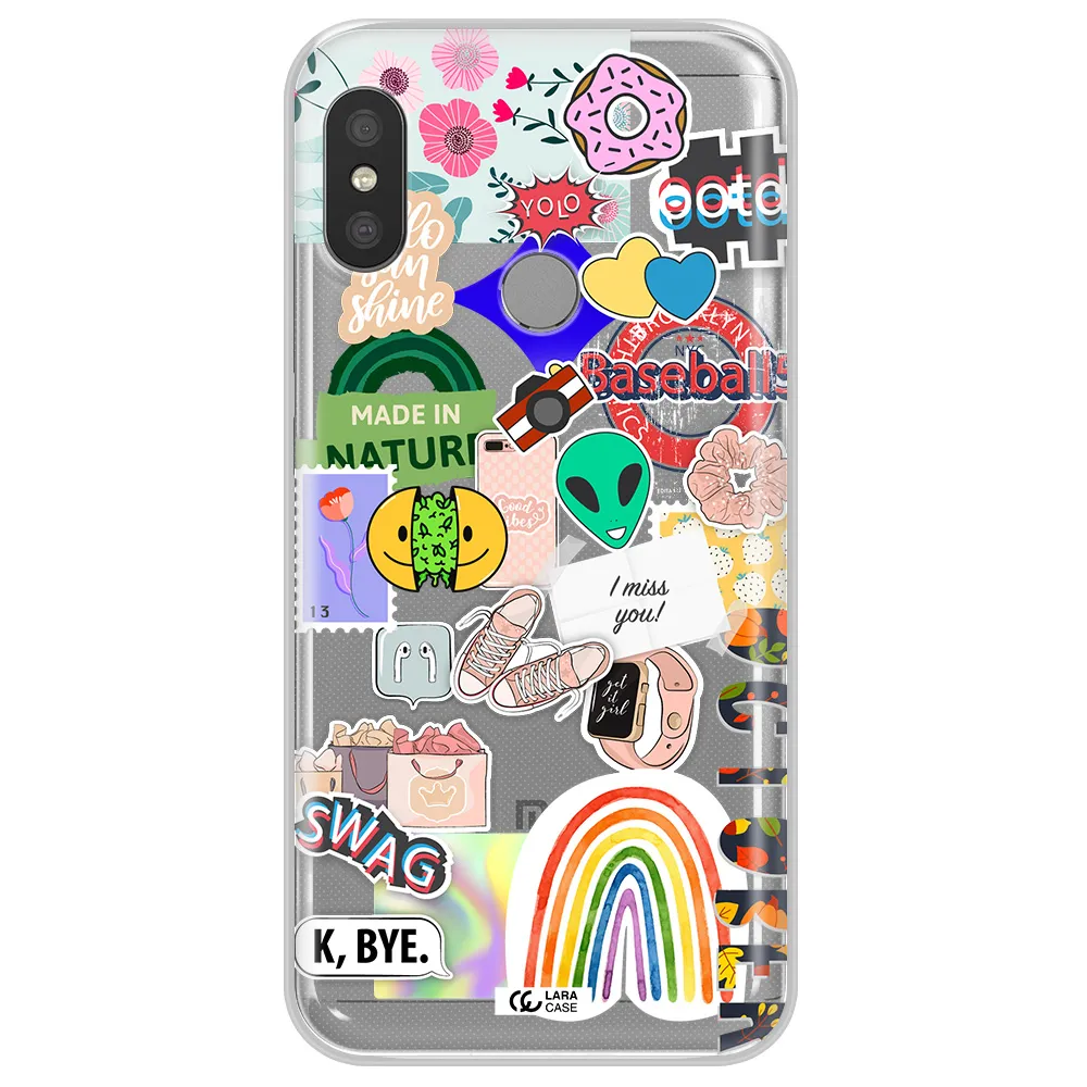 I Miss You Xiaomi Redmi 6 Pro Clear TPU Case