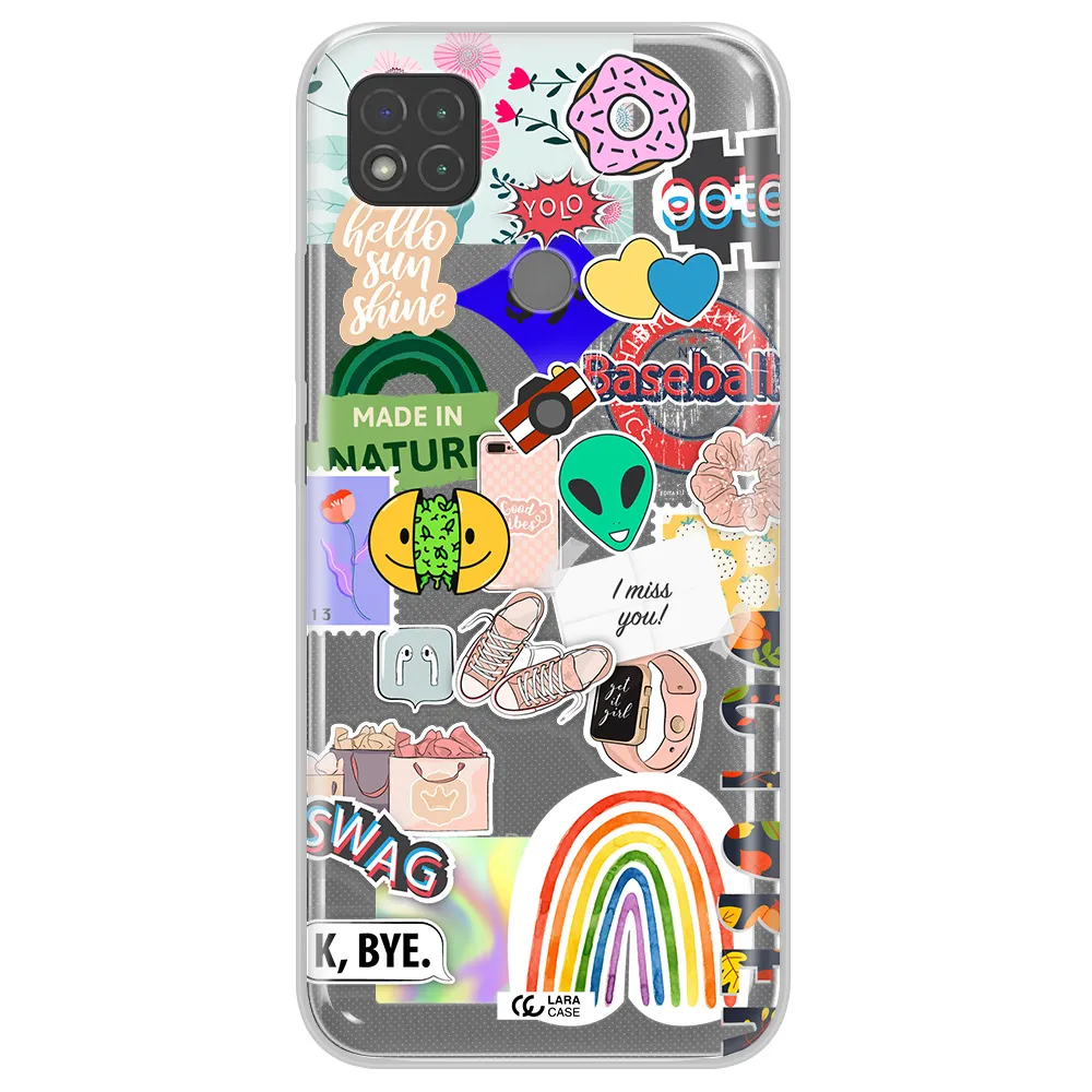 I Miss You Xiaomi Redmi 9C Clear TPU Case