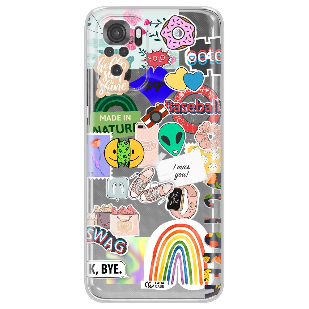 I Miss You Xiaomi Redmi Note 10S Clear Tpu Case