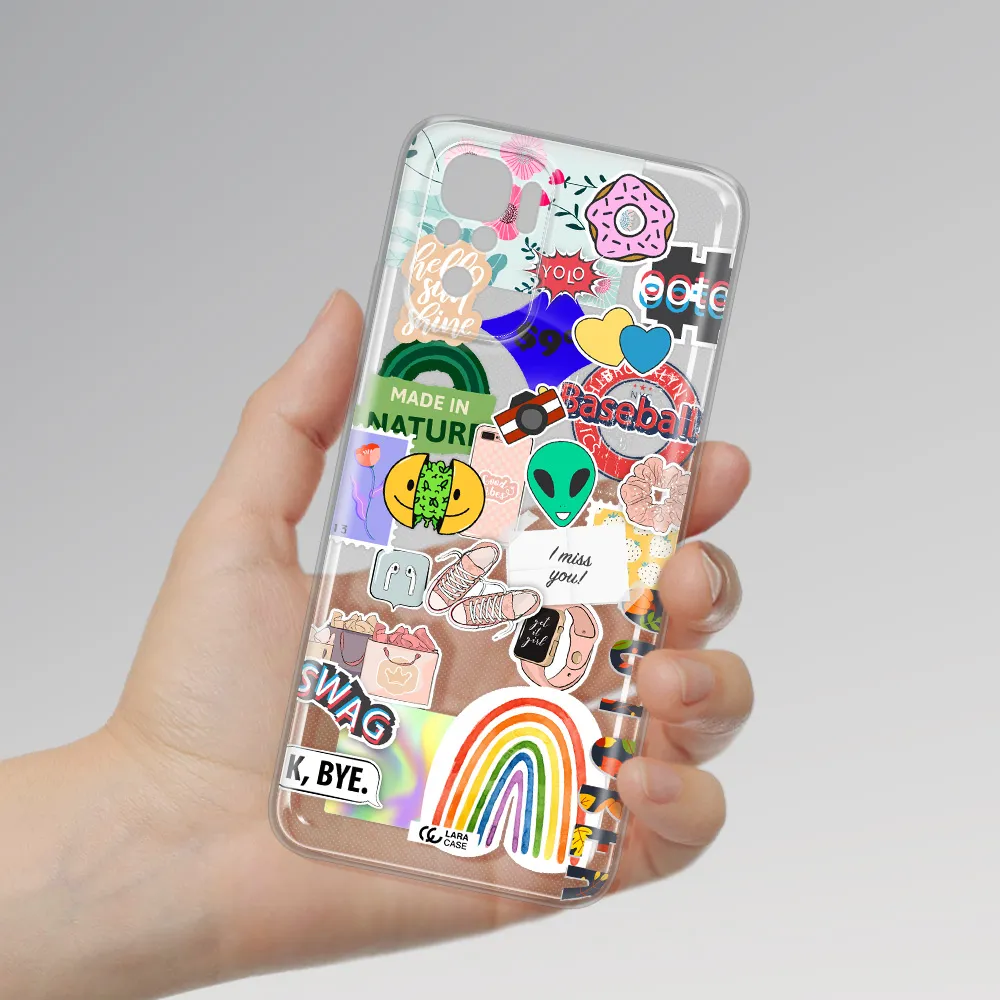 I Miss You Xiaomi Redmi Note 10S Clear Tpu Case