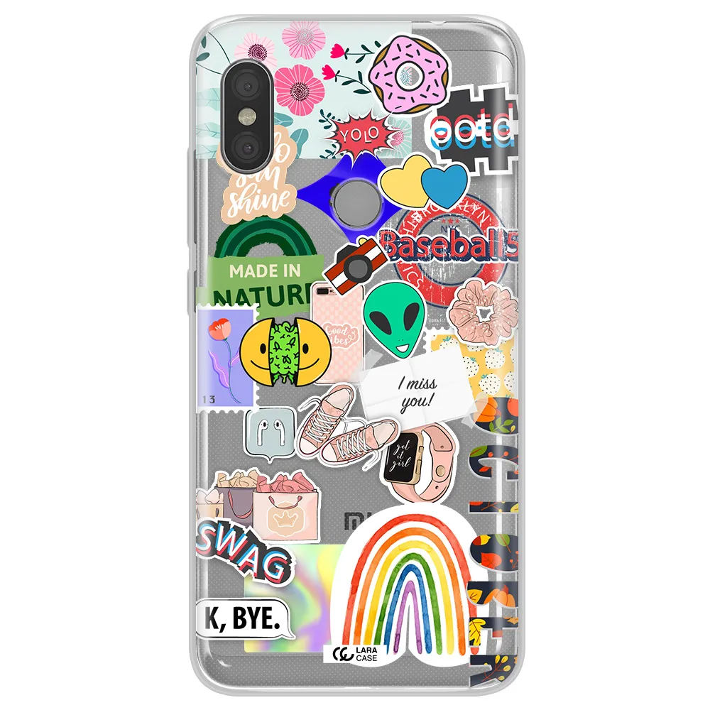 I Miss You Xiaomi Redmi Note 6 Pro Clear TPU Case