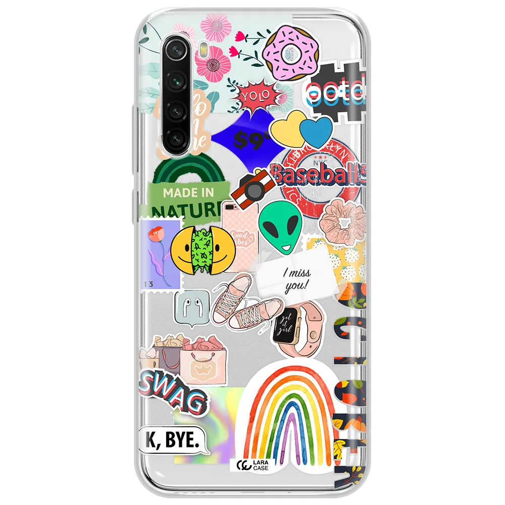 I Miss You Xiaomi Redmi Note 8T Clear Tpu Case