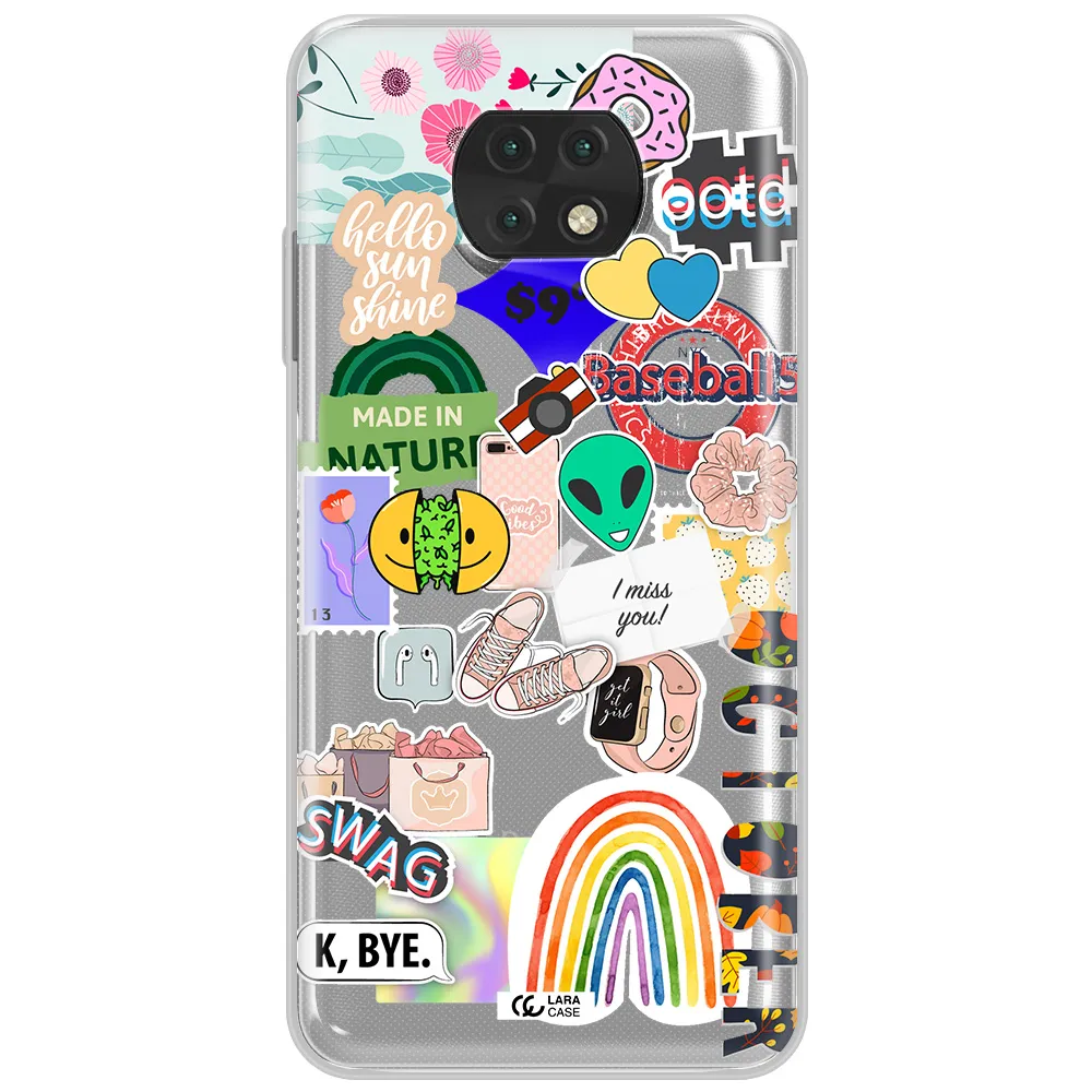 I Miss You Xiaomi Redmi Note 9T Clear Tpu Case