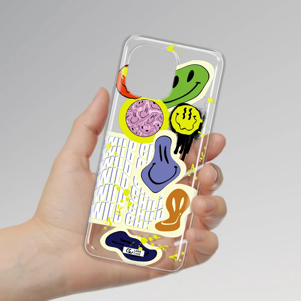 Colorful Emojis Xiaomi Mi 11 Clear TPU Case