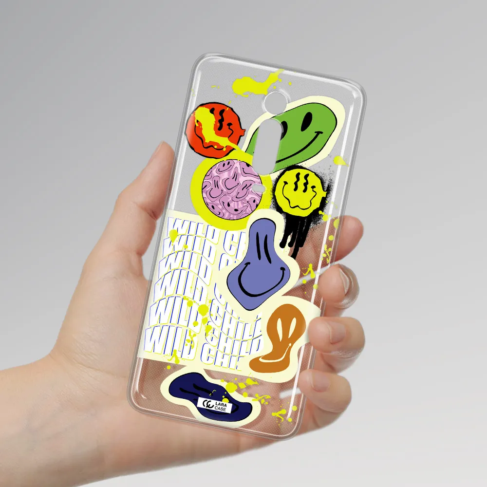 Colorful Emojis Xiaomi Mi 9T Clear TPU Case