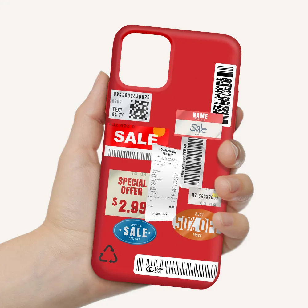 Sale Stickers Apple iPhone 11 pro max Silicone Imperial Red Case