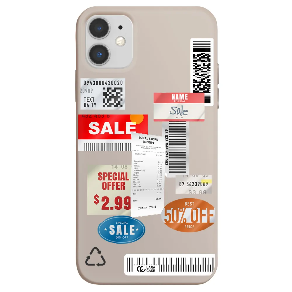 Sale Stickers Apple iPhone 11 Silicone Stone Case