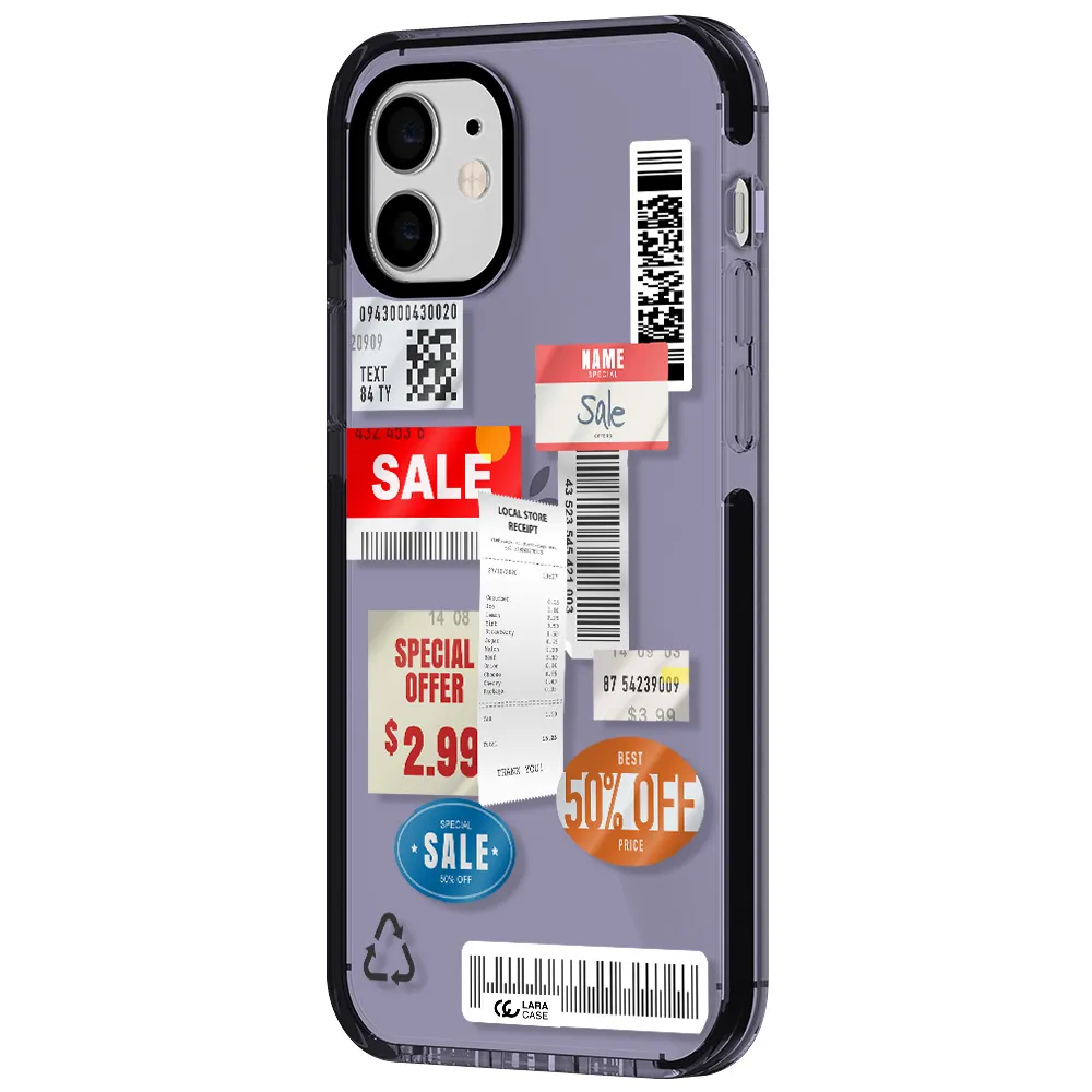 Sale Stickers Apple iPhone 12 impact Lilac Case