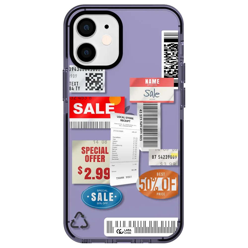 Sale Stickers Apple iPhone 12 mini impact Lilac Case