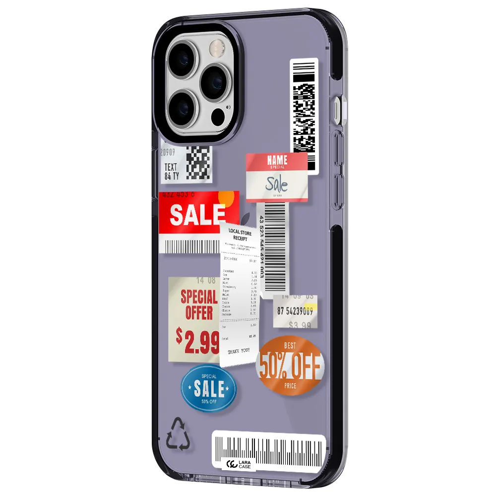 Sale Stickers Apple iPhone 12 pro max impact Lilac Case