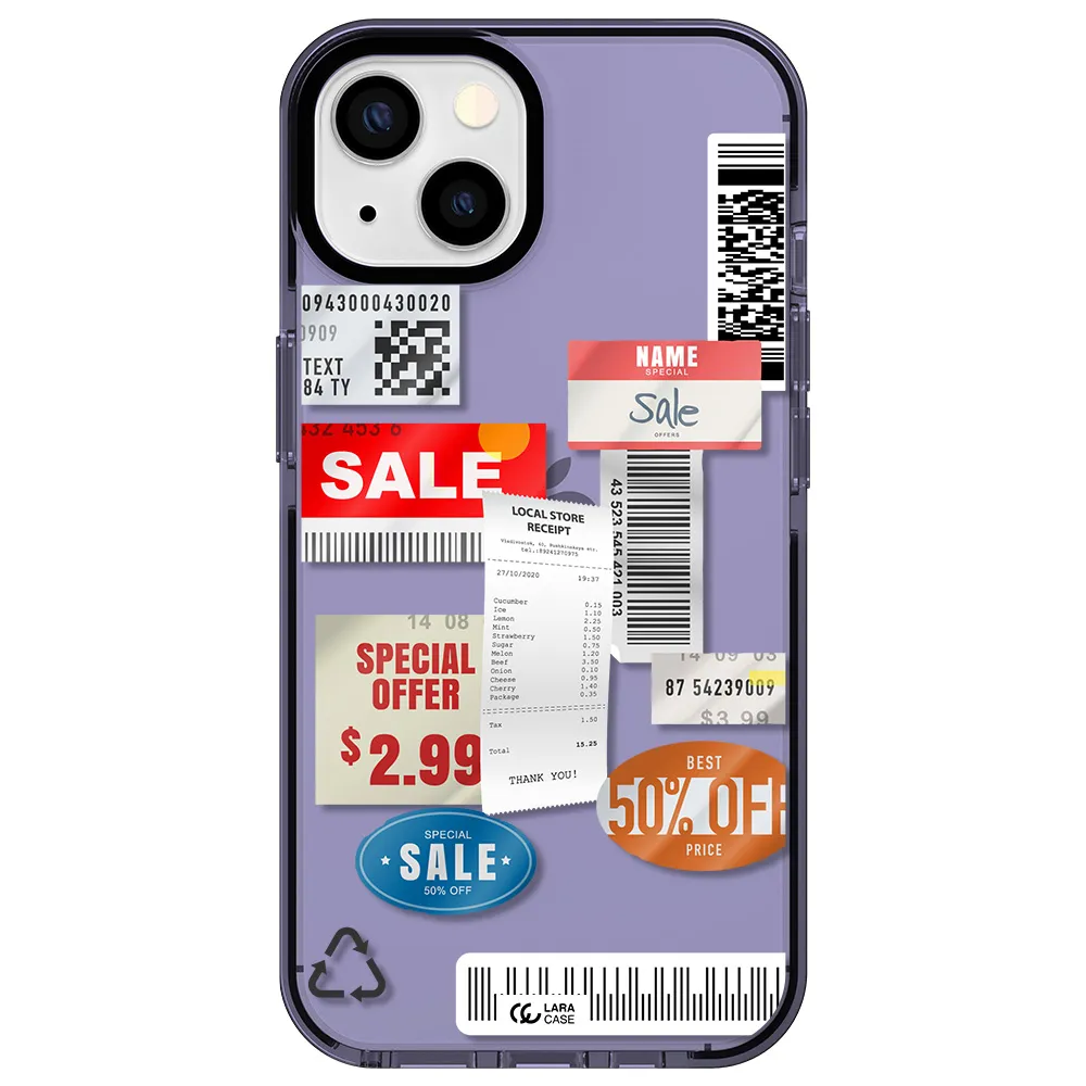 Sale Stickers Apple iPhone 13 impact Lilac Case