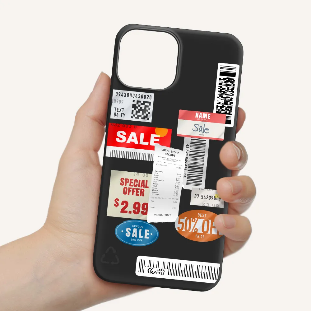 Sale Stickers Apple iPhone 13 mini Silicone black Case