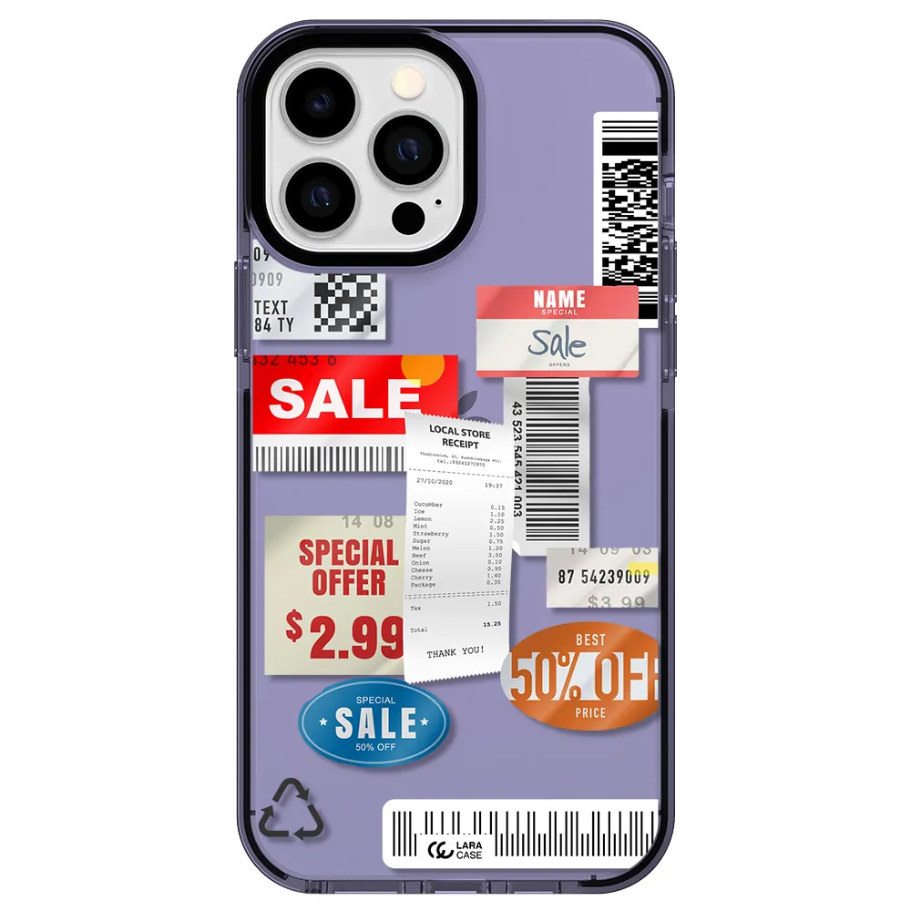 Sale Stickers Apple iPhone 13 Pro Max impact Lilac Case