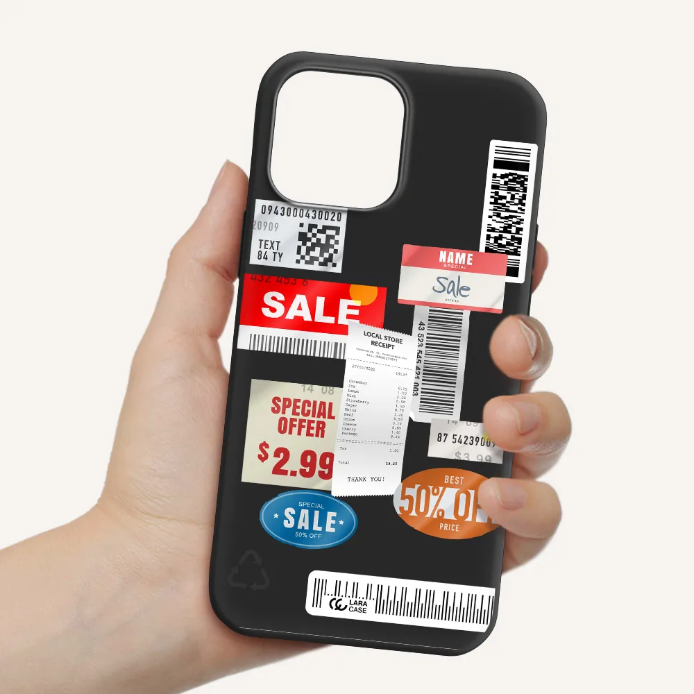 Sale Stickers Apple iPhone 13 Pro Max Silicone black Case