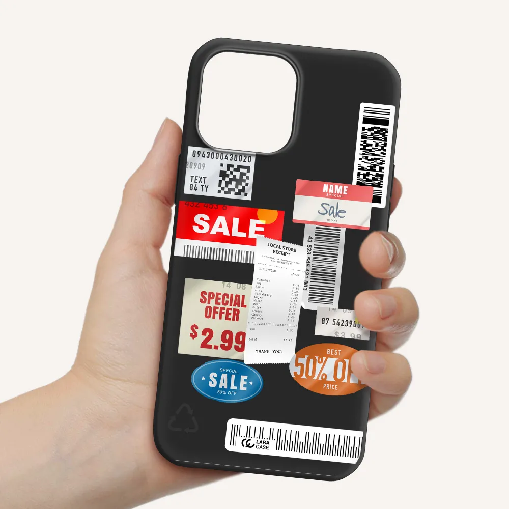 Sale Stickers Apple iPhone 13 Pro Silicone black Case