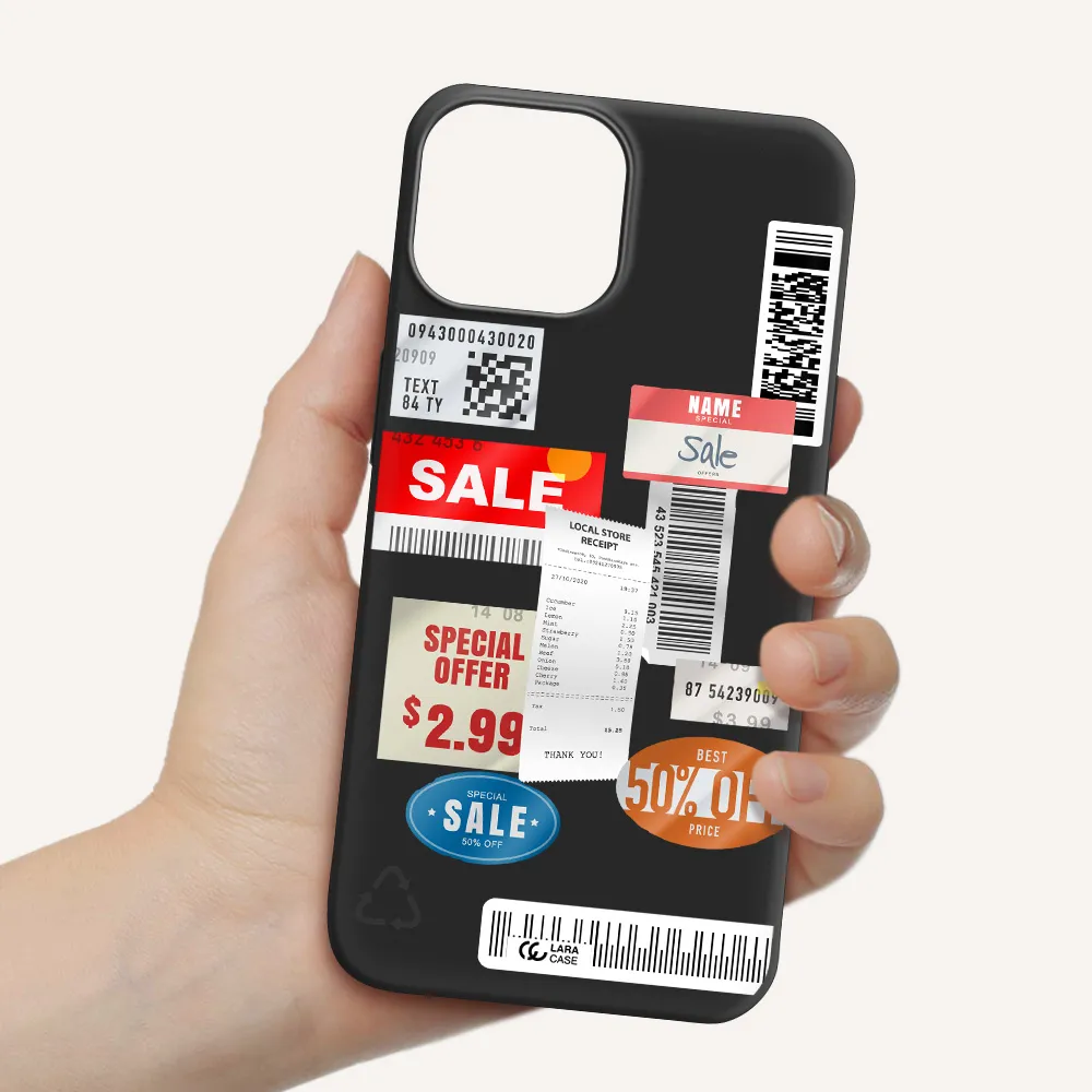 Sale Stickers Apple iPhone 13 Silicone black Case