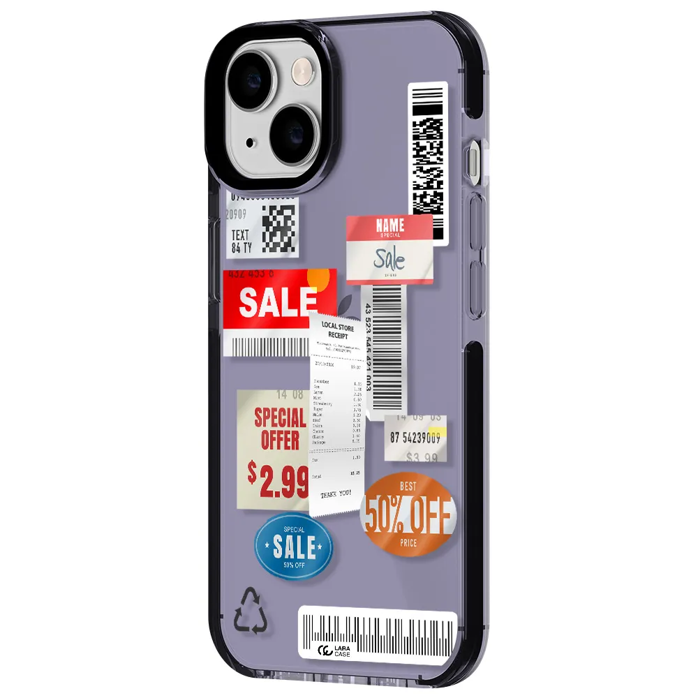 Sale Stickers Apple iPhone 14 impact Lilac Case