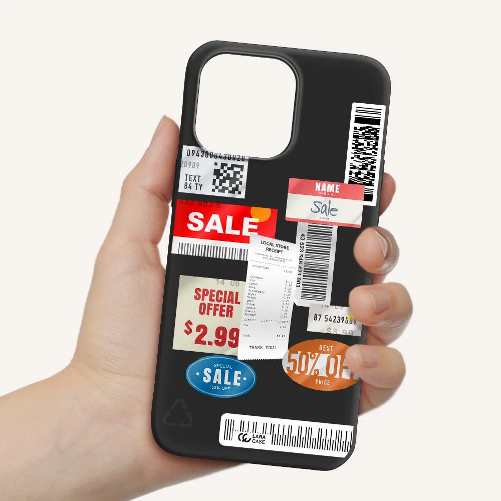 Sale Stickers Apple iPhone 14 pro max Silicone black Case