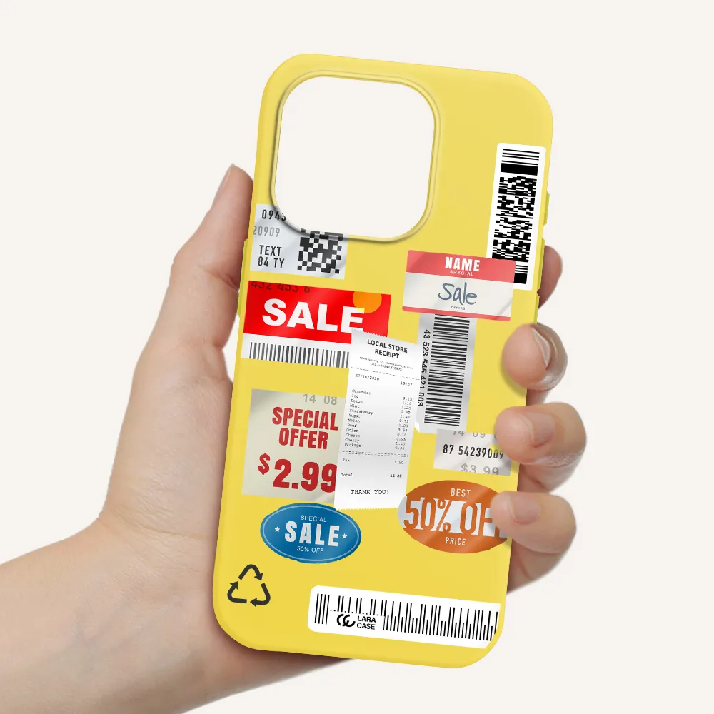 Sale Stickers Apple Iphone 15 Pro Silicone Canary Yellow Case