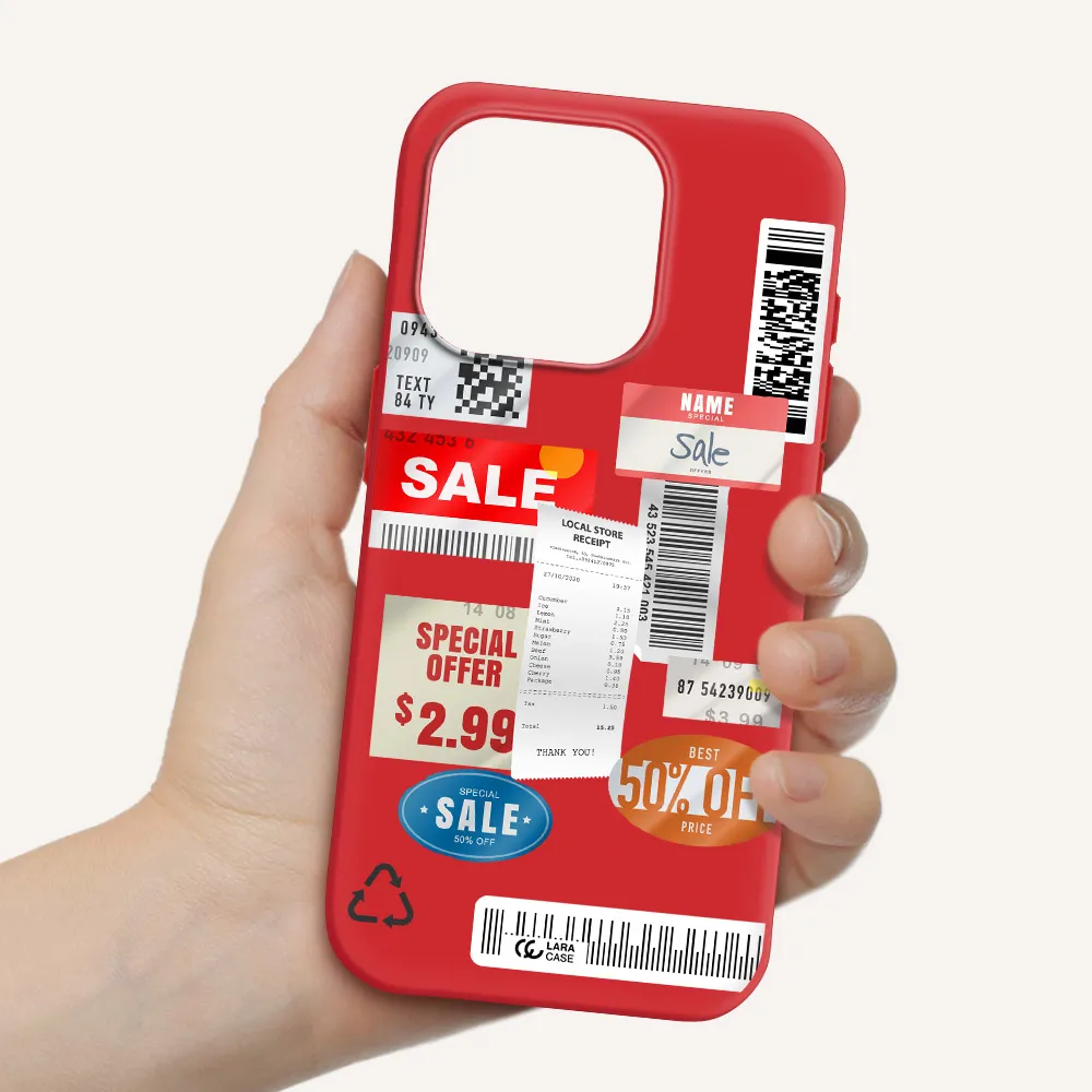 Sale Stickers Apple Iphone 15 Pro Silicone Imperial Red Case