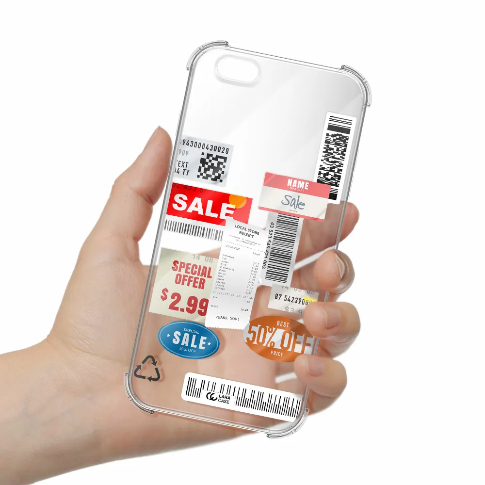 Sale Stickers Apple iPhone 6 plus Clear PC Case