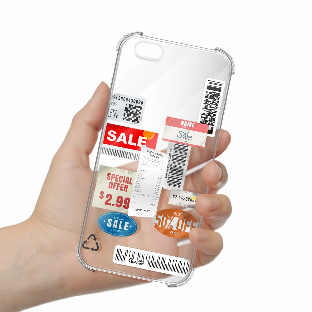 Sale Stickers Apple iPhone 6 s plus Clear PC Case