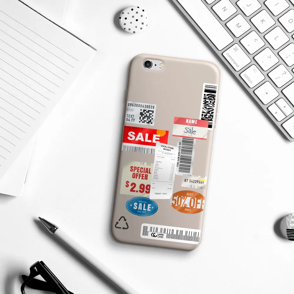 Sale Stickers Apple iPhone 6S Silicone Stone Case
