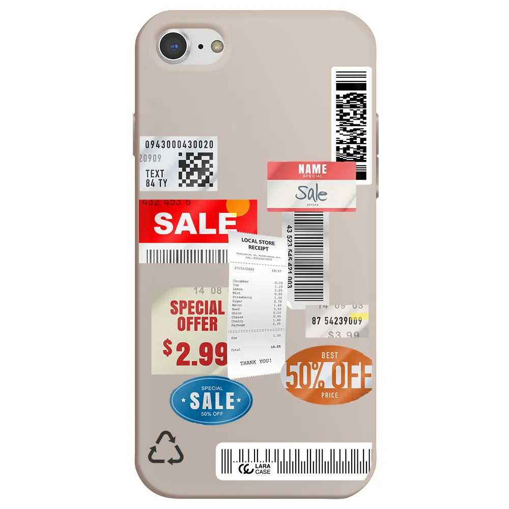 Sale Stickers Apple iPhone 8 Silicone Stone Case