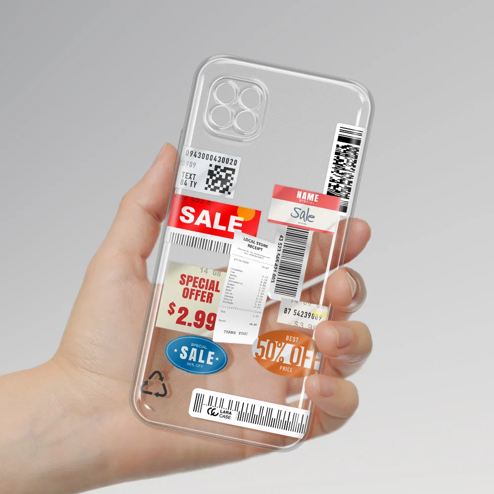 Sale Stickers Huawei Nova 7I Clear Tpu Case