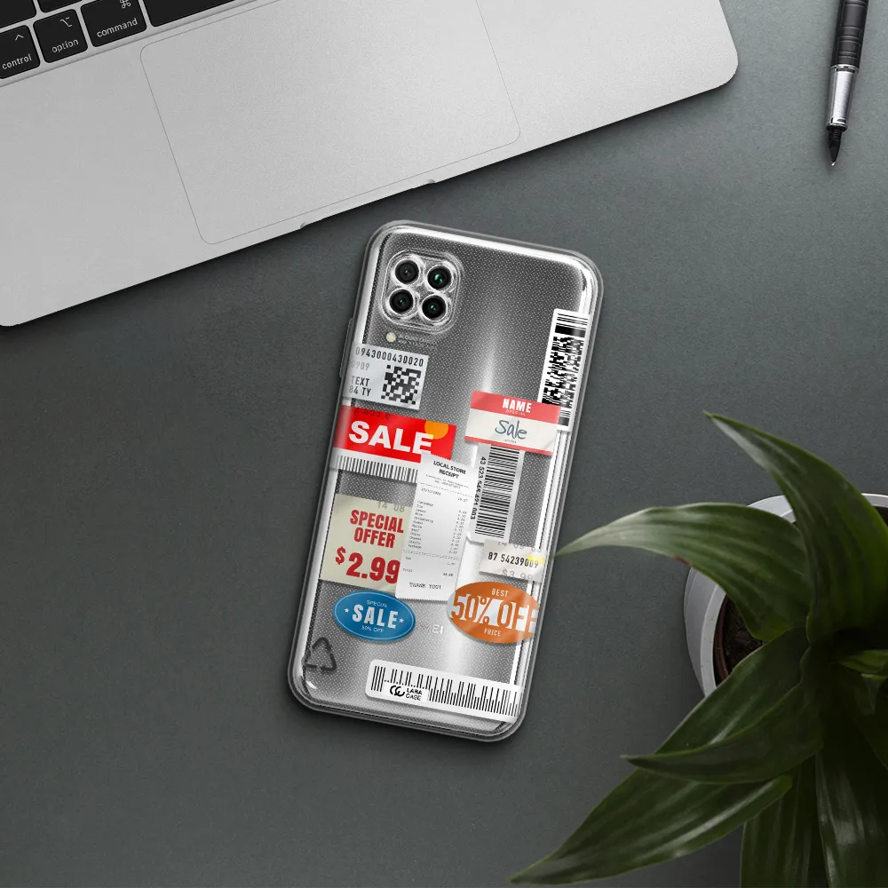 Sale Stickers Huawei Nova 7I Clear Tpu Case