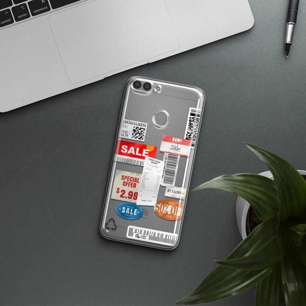 Sale Stickers Huawei P Smart 2017 Clear TPU Case