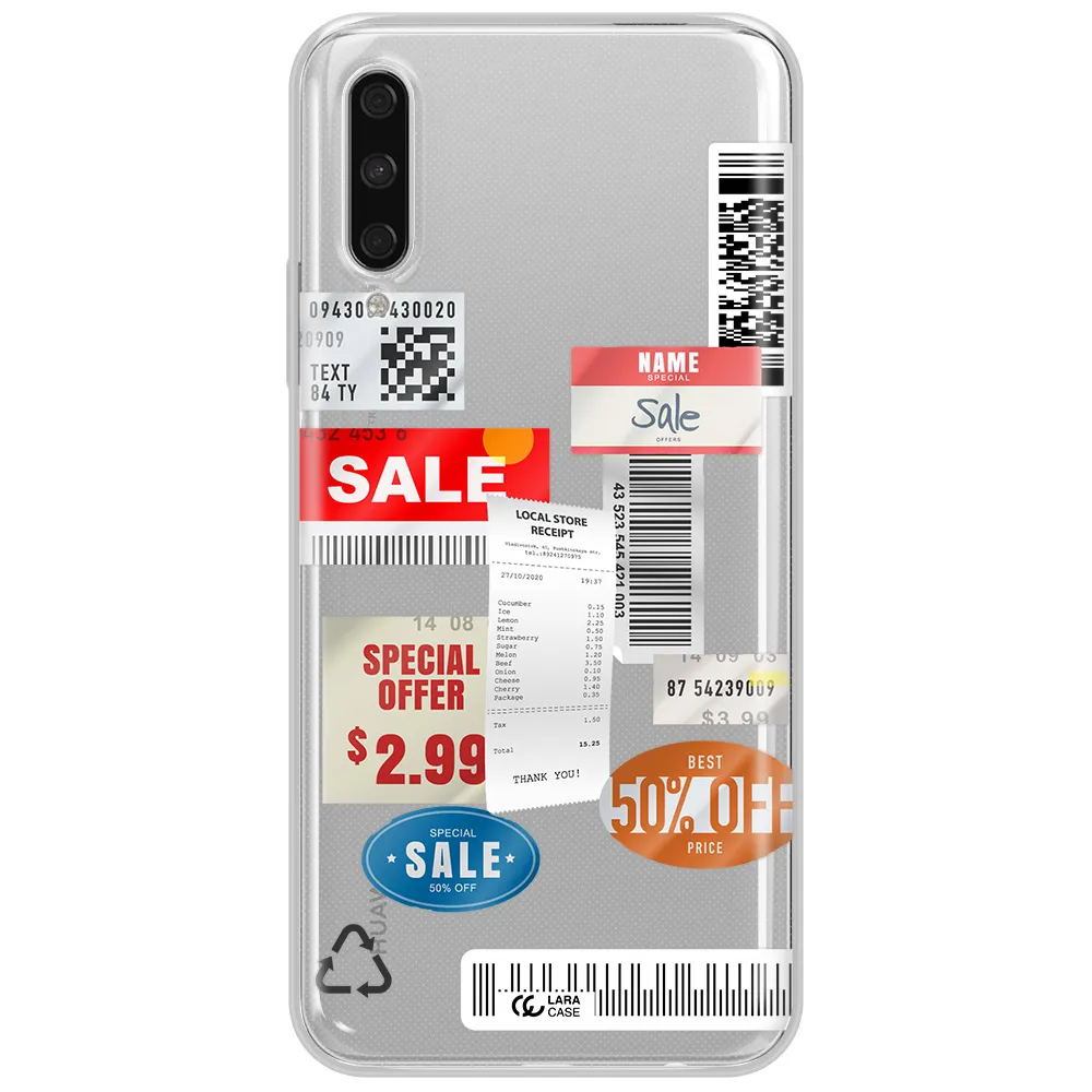 Sale Stickers Huawei Y9S Clear Tpu Case