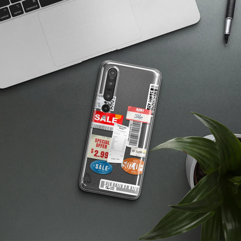Sale Stickers Xiaomi Mi 10 Pro Clear TPU Case