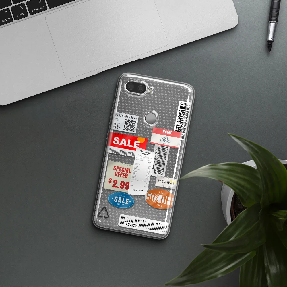 Sale Stickers Xiaomi Mi 8 Lite Clear TPU Case