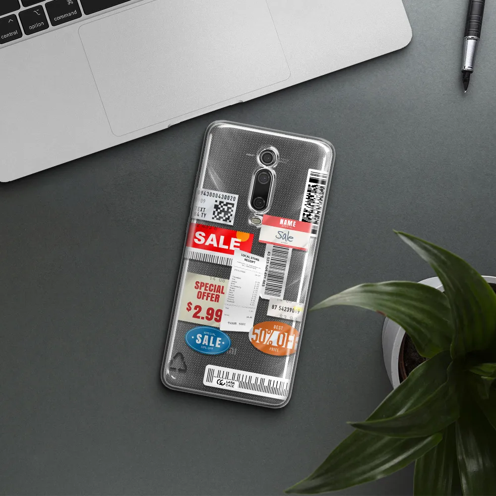 Sale Stickers Xiaomi Mi 9T Clear TPU Case