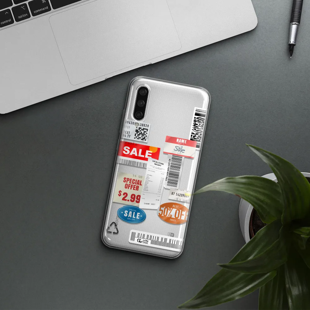 Sale Stickers Xiaomi Mi A3 Clear Tpu Case