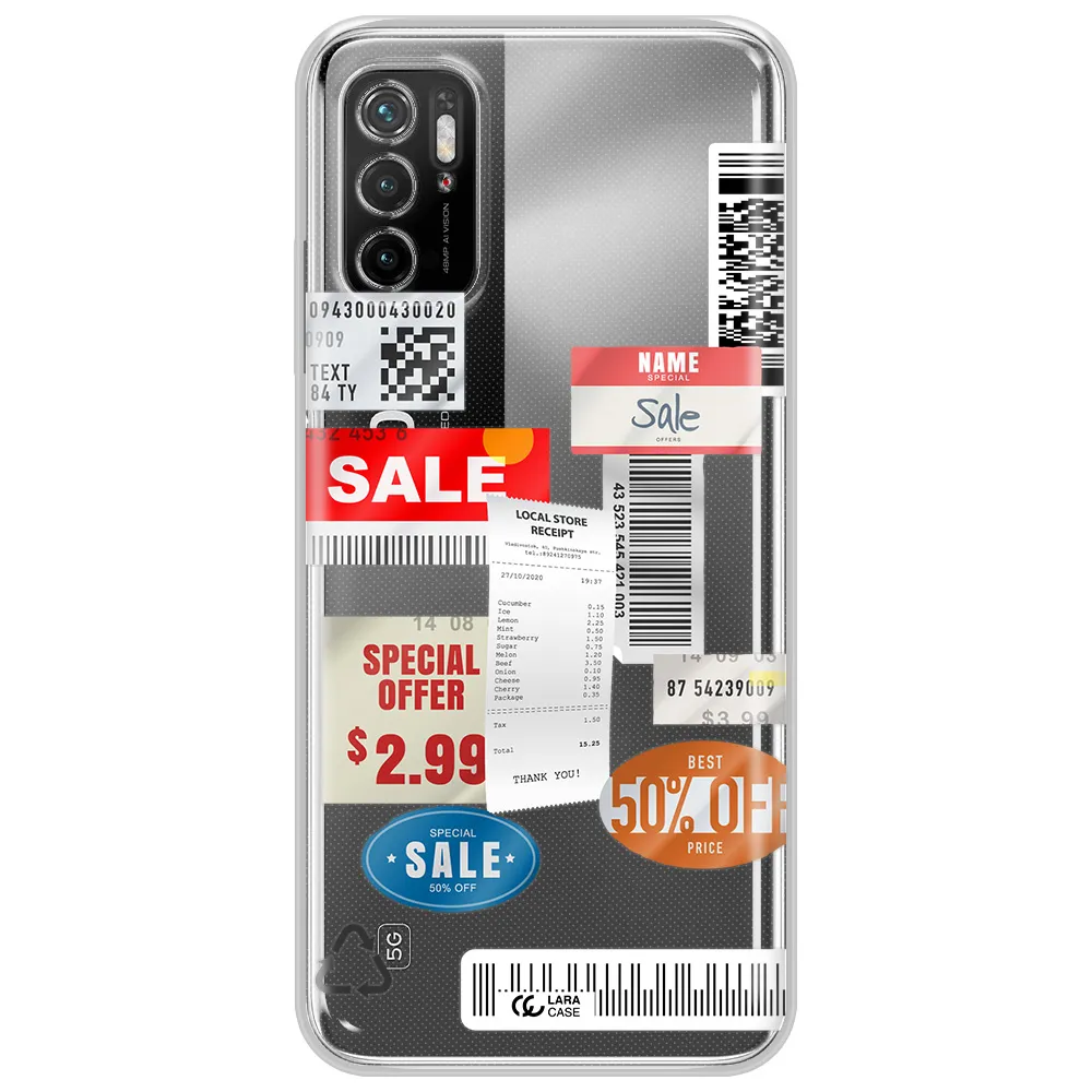 Sale Stickers Xiaomi Poco M3 Pro Clear Tpu Case