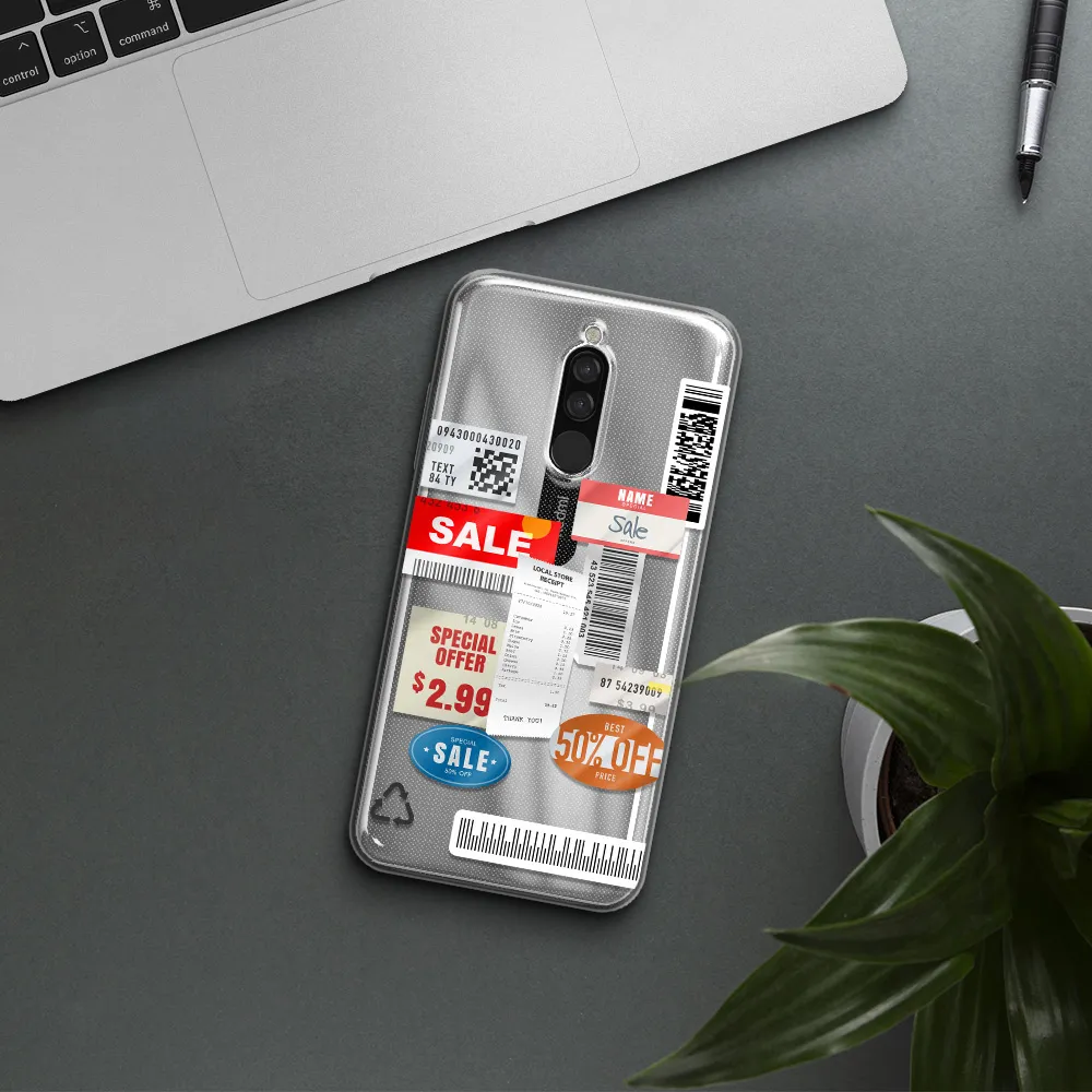 Sale Stickers Xiaomi Redmi 8 Clear Tpu Case