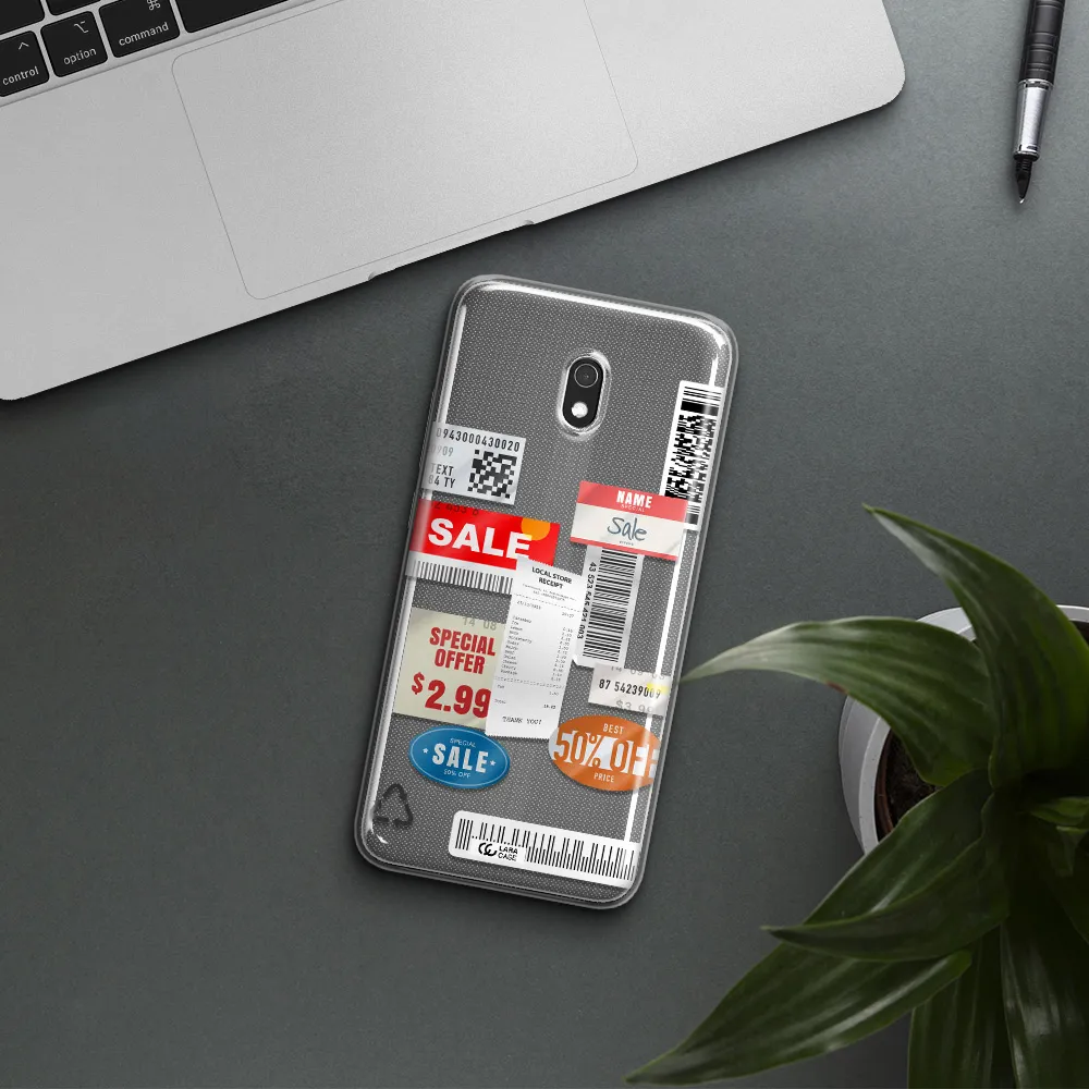 Sale Stickers Xiaomi Redmi 8A Clear TPU Case