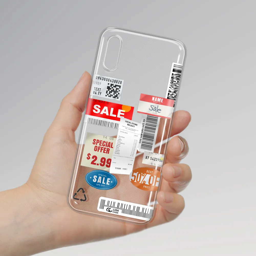 Sale Stickers Xiaomi Redmi 9A Clear TPU Case