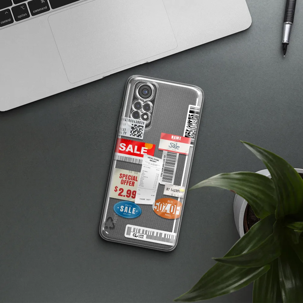 Sale Stickers Xiaomi Redmi Note 11S Clear Tpu Case