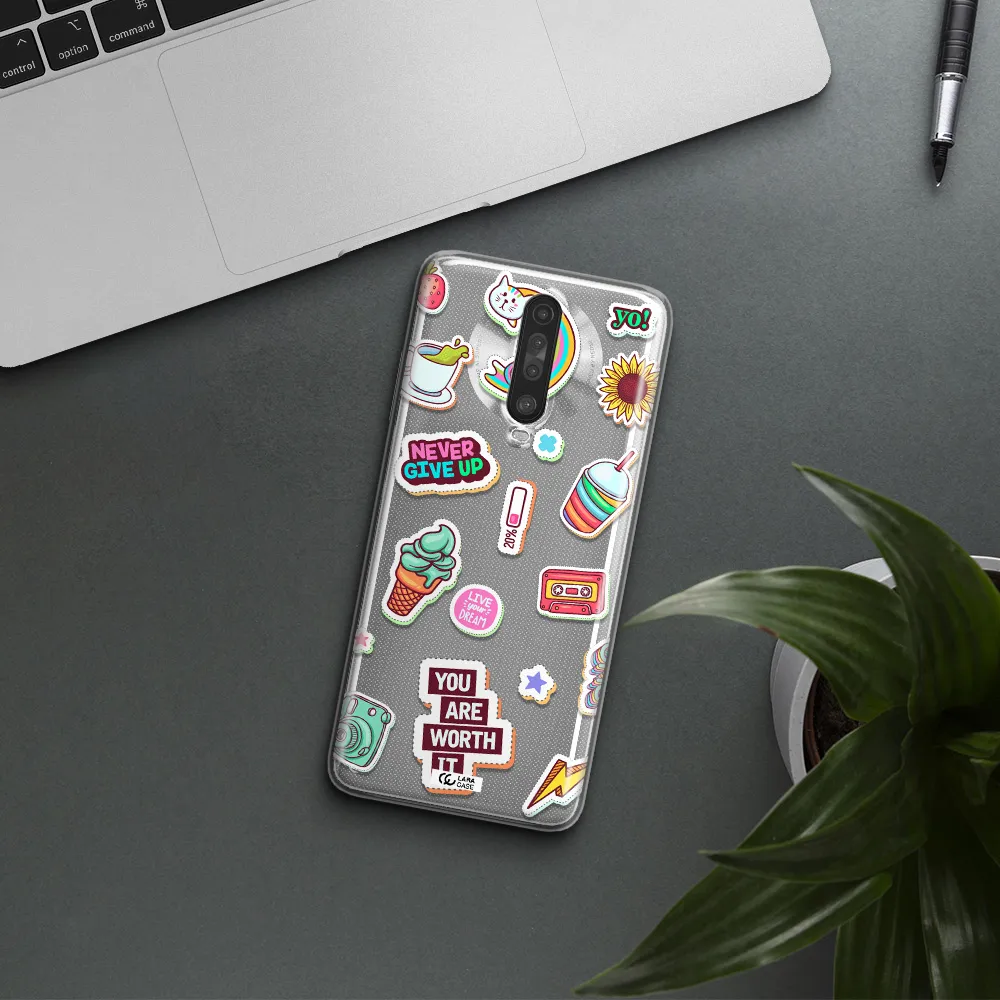 Summer Stickers Xiaomi Redmi K30 Clear TPU Case