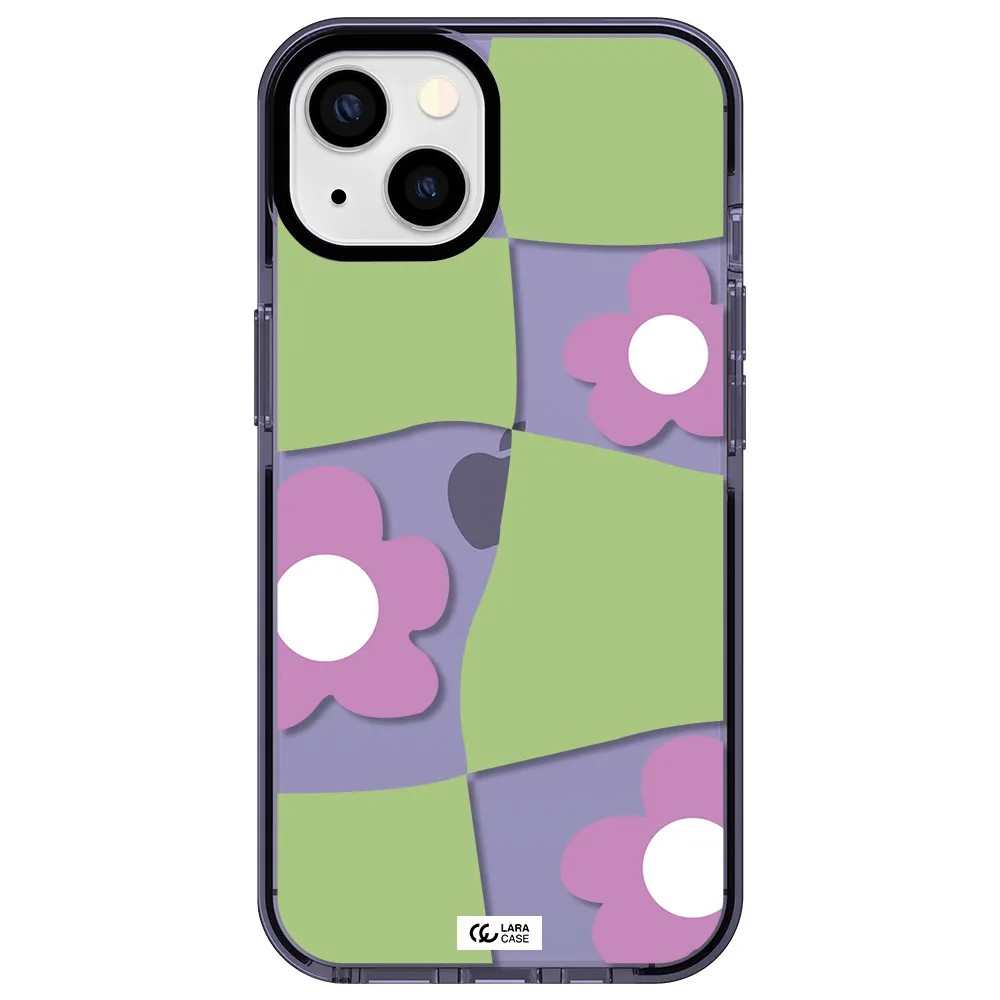 Five Petal Purple Flower Apple iPhone 13 impact Lilac Case