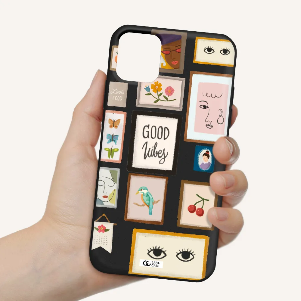 Photo Frames Apple iPhone 11 Silicone black Case