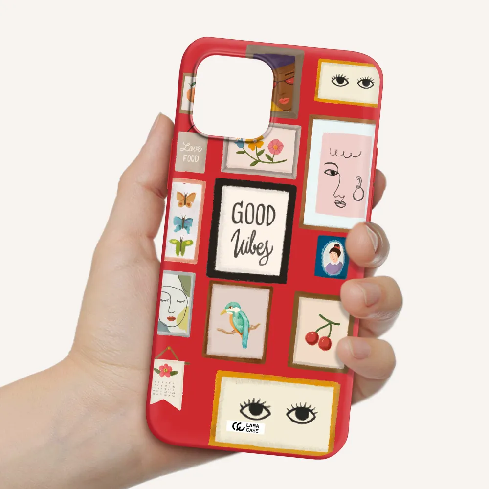 Photo Frames Apple iPhone 12 mini Silicone Imperial Red Case