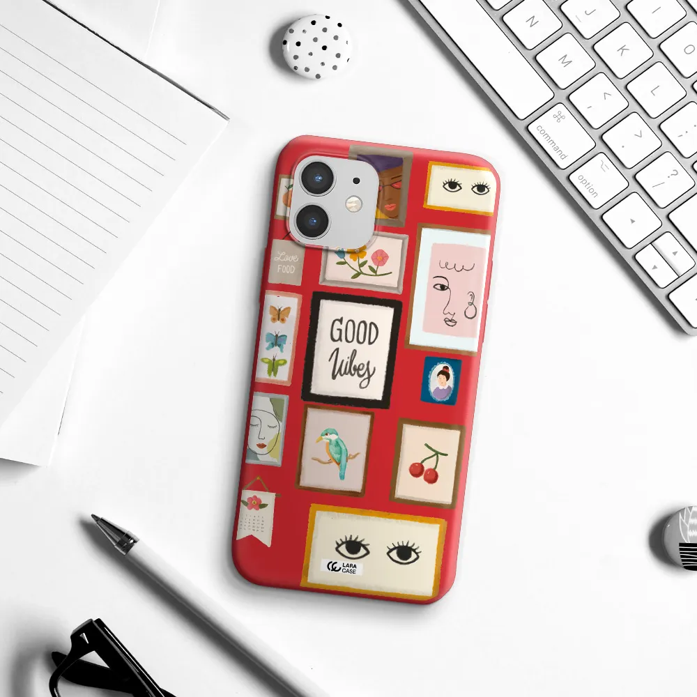 Photo Frames Apple iPhone 12 mini Silicone Imperial Red Case