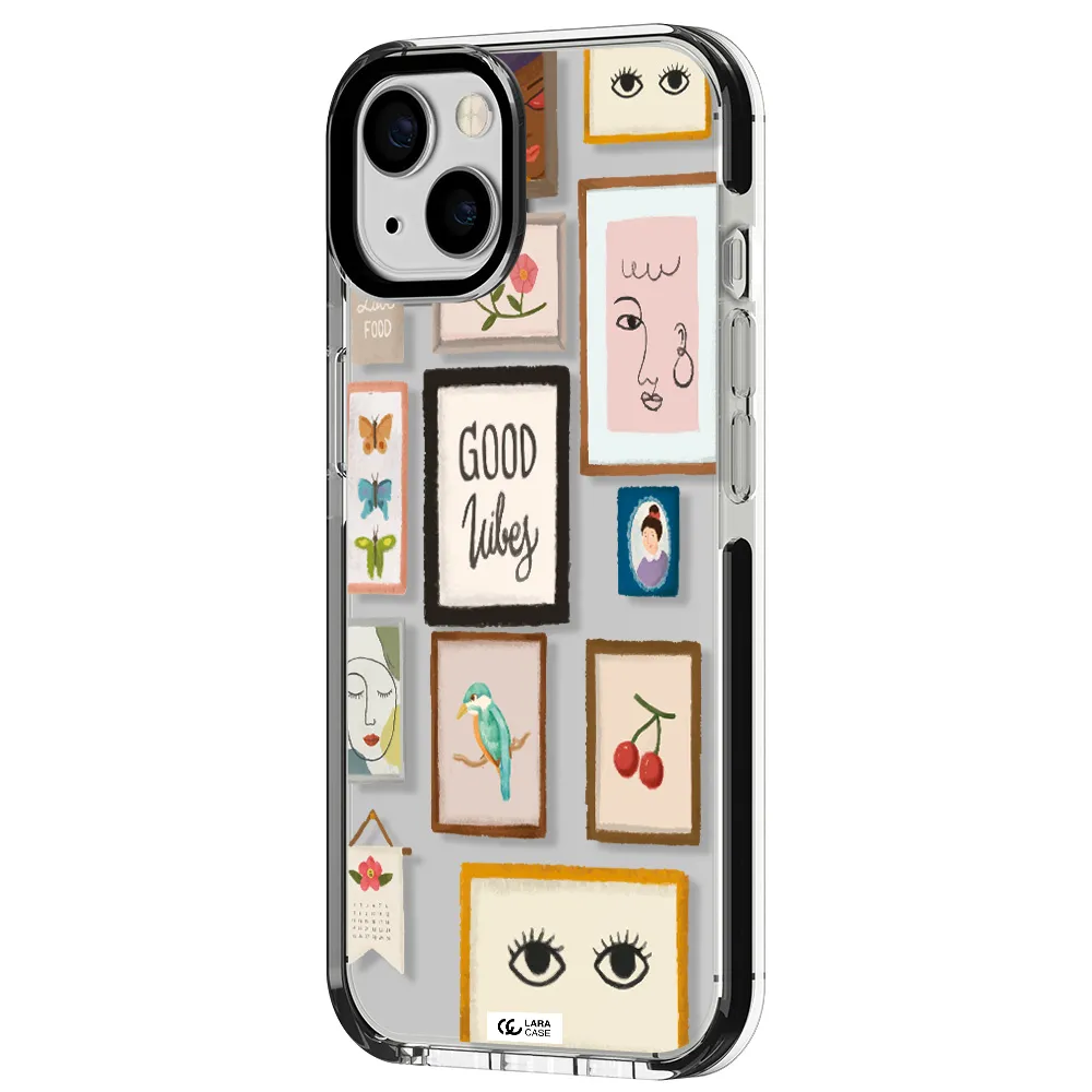 Photo Frames Apple iPhone 13 impact black border Case